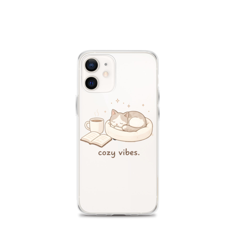 Cozy Vibes Cat Phone Case