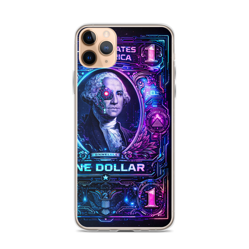 Neon Dollar Phone Case