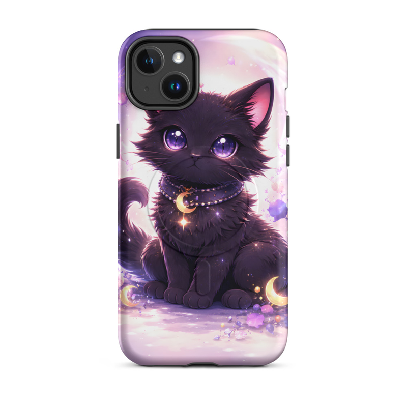 Mystical Black Cat Phone Case