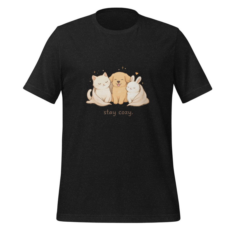 Stay Cozy Animal Friends T-Shirt