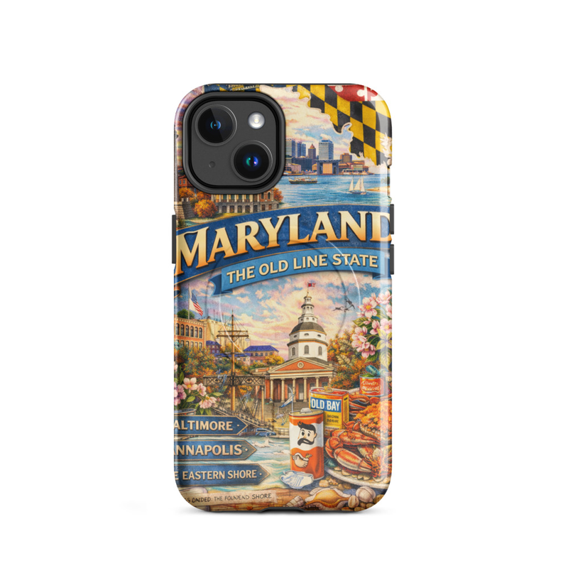 Maryland-Themed iPhone Case