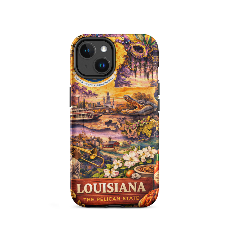 Louisiana-Themed Phone Case
