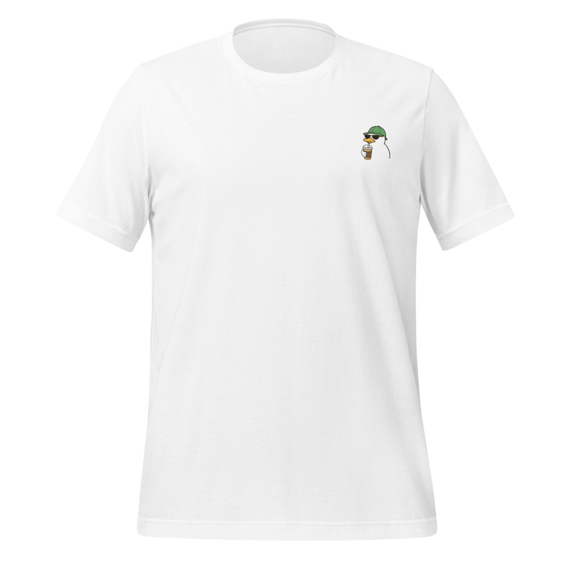 Cool Penguin Embroidered T-Shirt