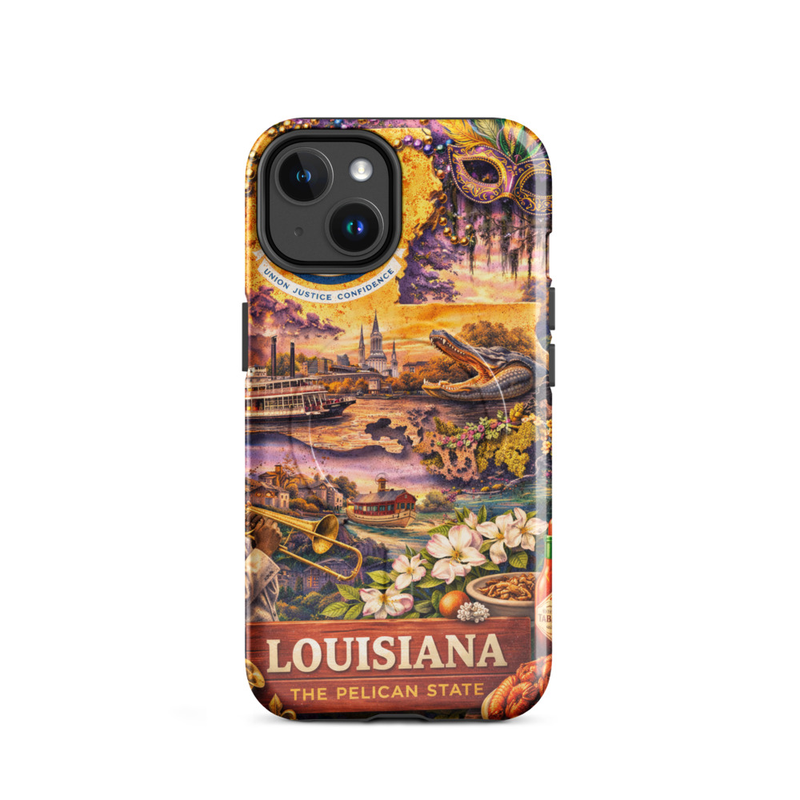 Louisiana-Themed Phone Case
