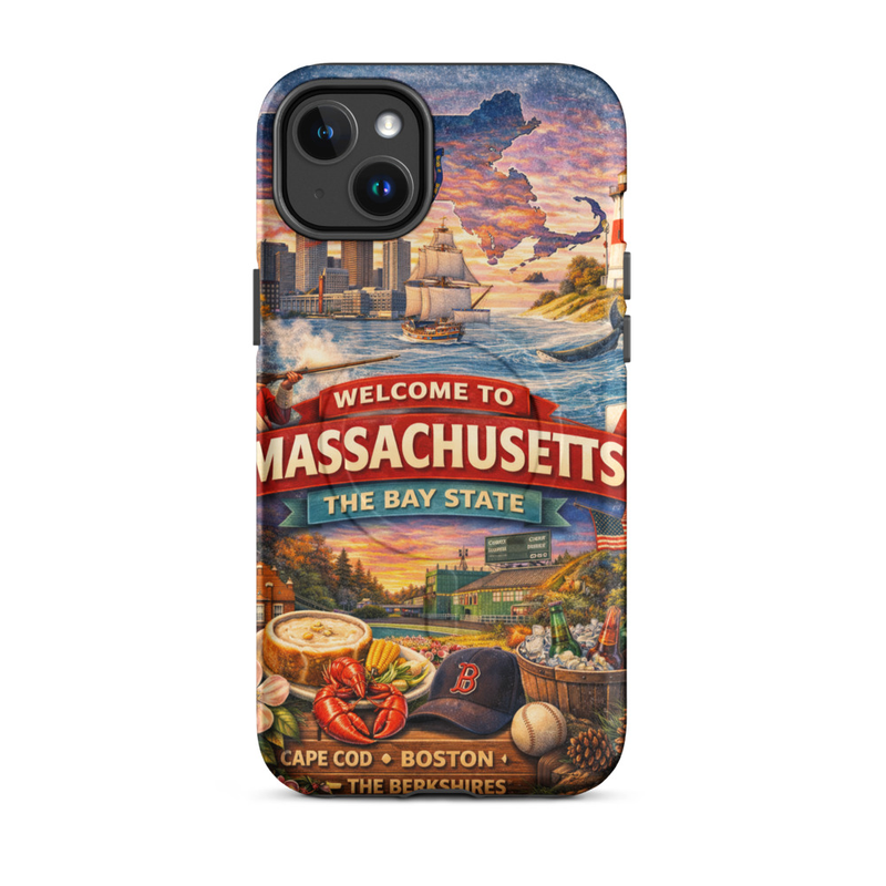 Massachusetts Landmark Phone Case