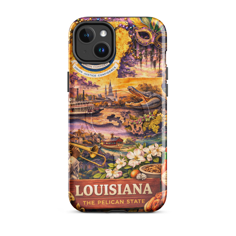 Louisiana-Themed Phone Case