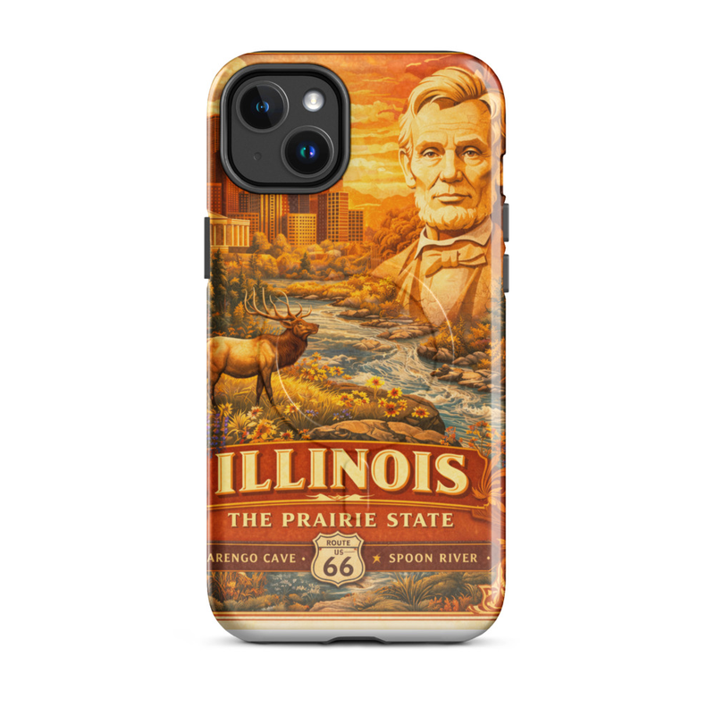 Illinois State-Themed Phone Case