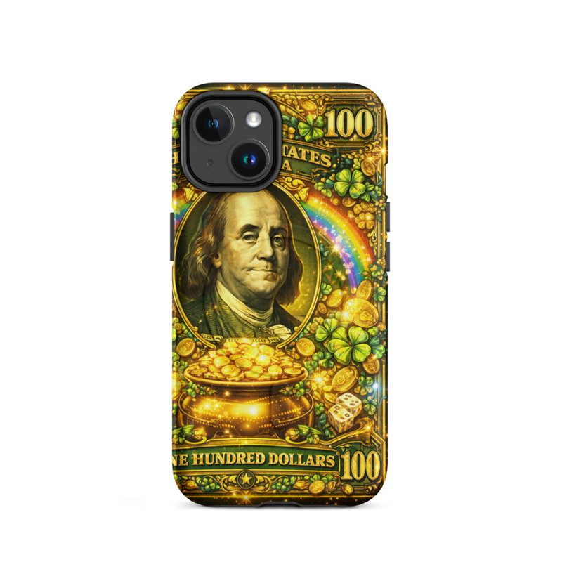 Lucky Hundred Dollar iPhone Case