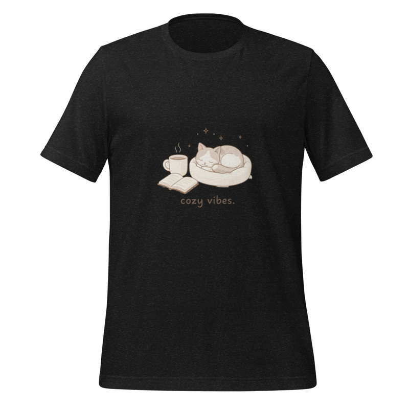 Cozy Vibes Cat T-Shirt