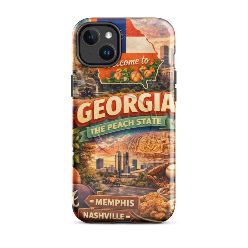 Georgia Peach State iPhone Case