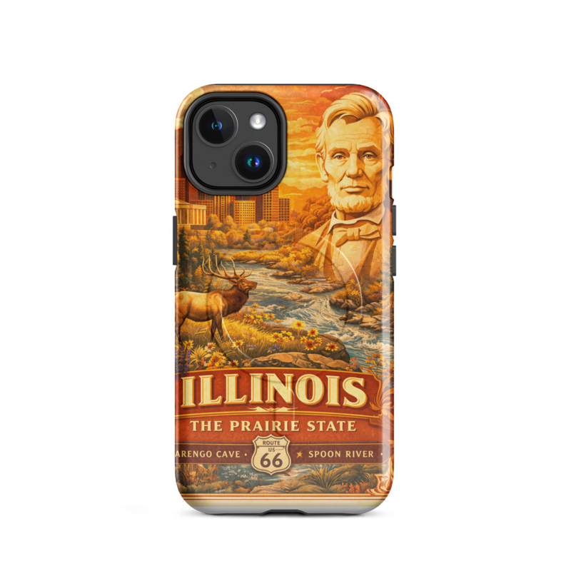 Illinois State-Themed Phone Case