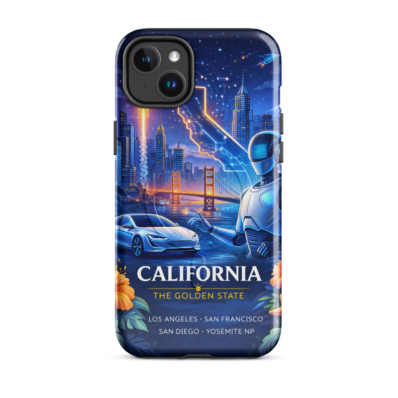 California Cityscape iPhone Case