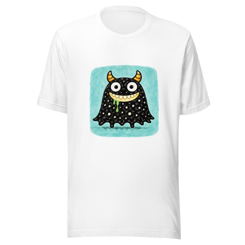 Funny Monster Graphic T-Shirt