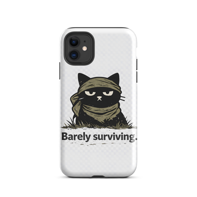 Barely Surviving Cat Phone Case