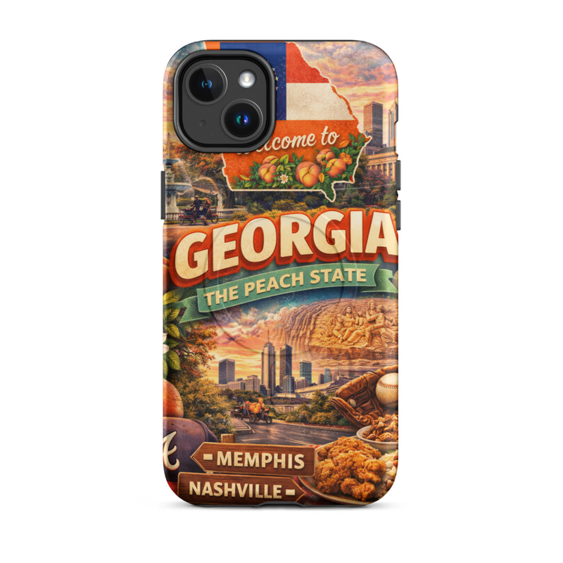 Georgia Peach State iPhone Case