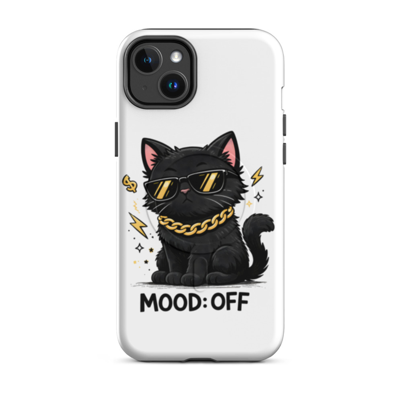 Mood Off Cat Phone Case