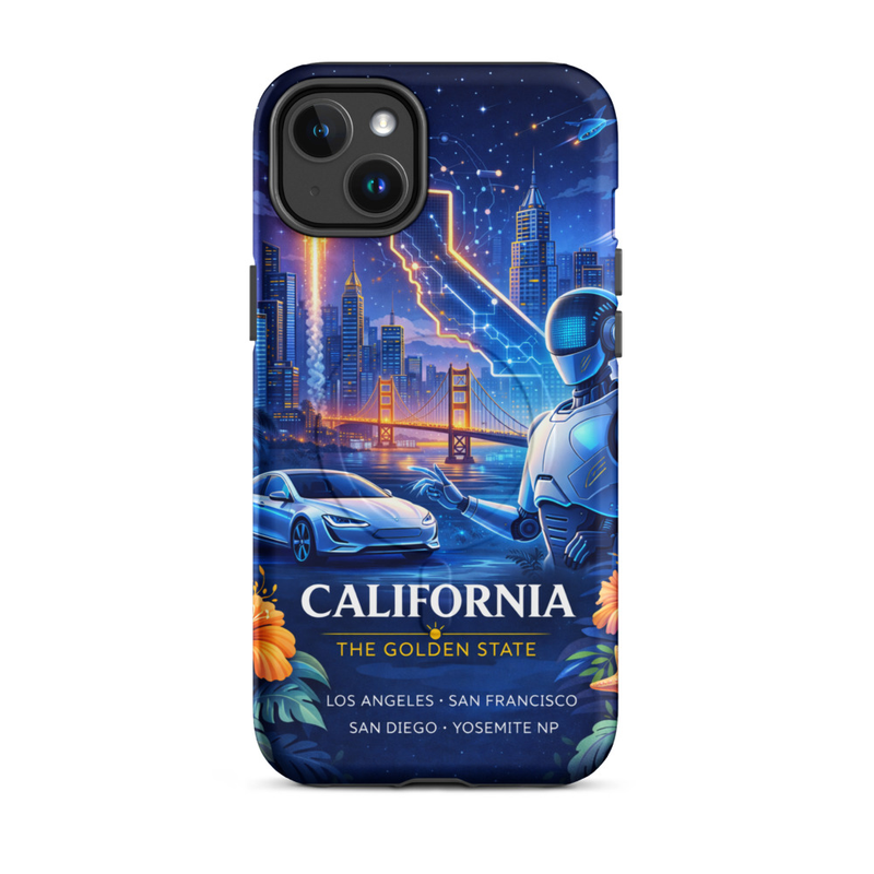 California Cityscape iPhone Case