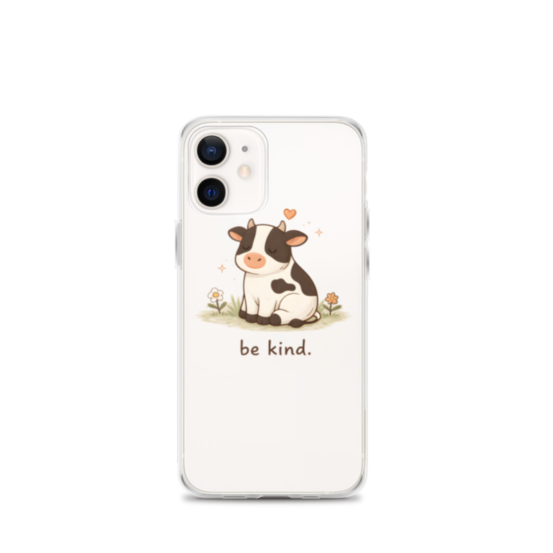 Be Kind Cow Phone Case