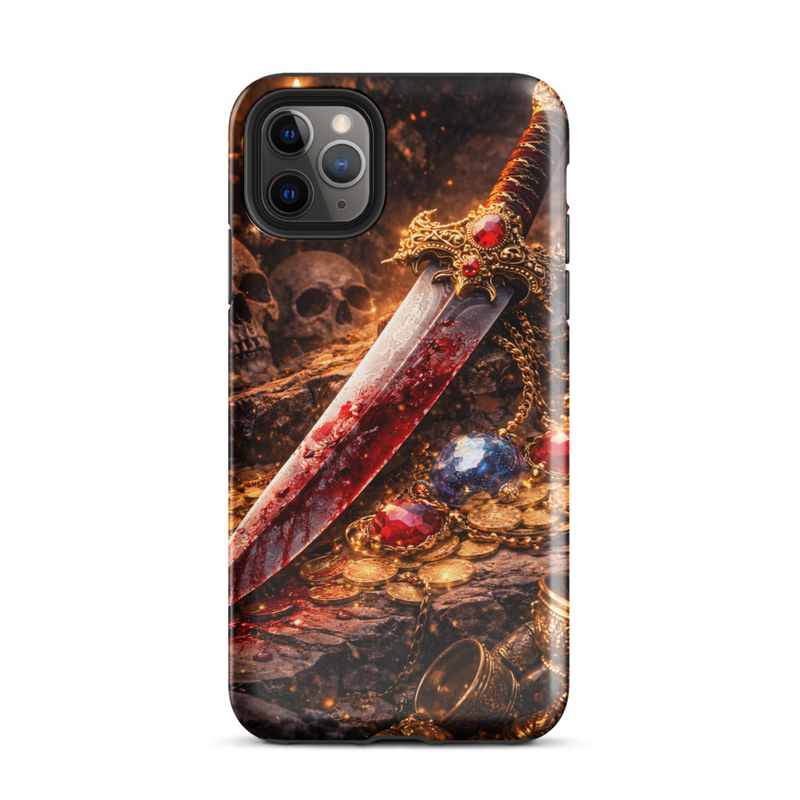 Medieval Treasure Sword iPhone Case
