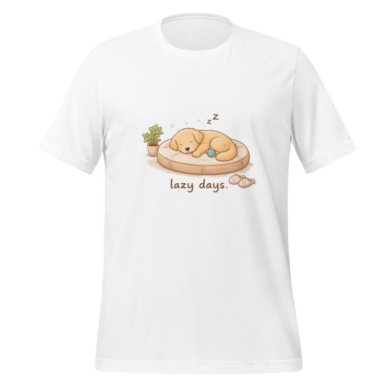 Lazy Days Dog T-Shirt