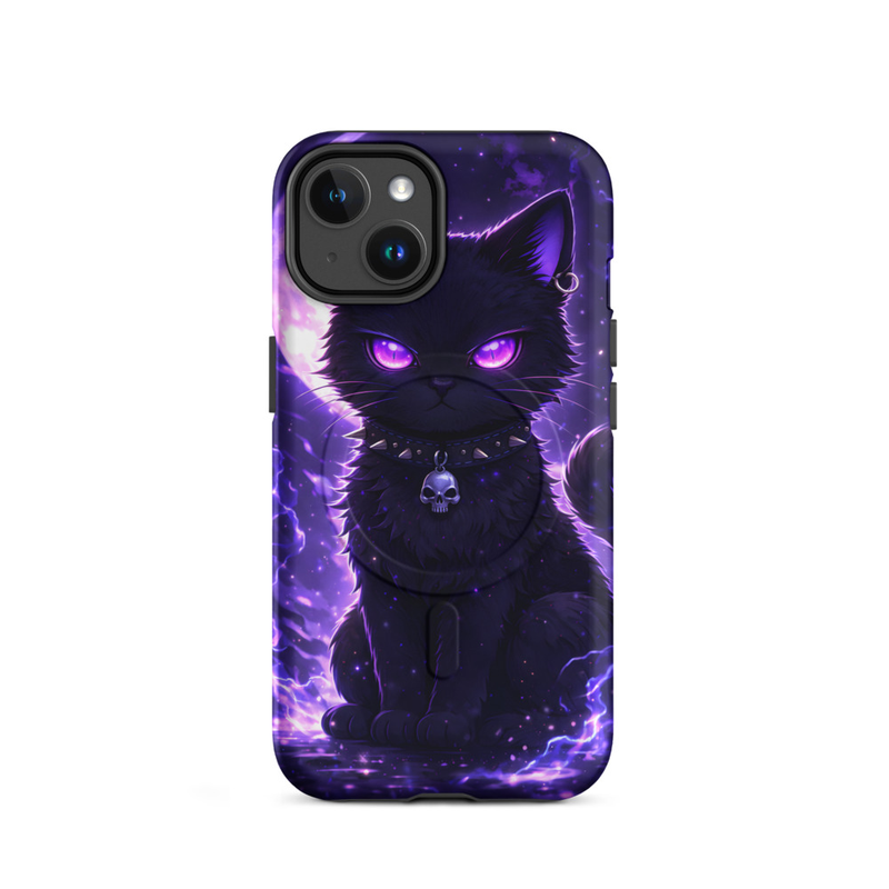 Mystic Black Cat Phone Case