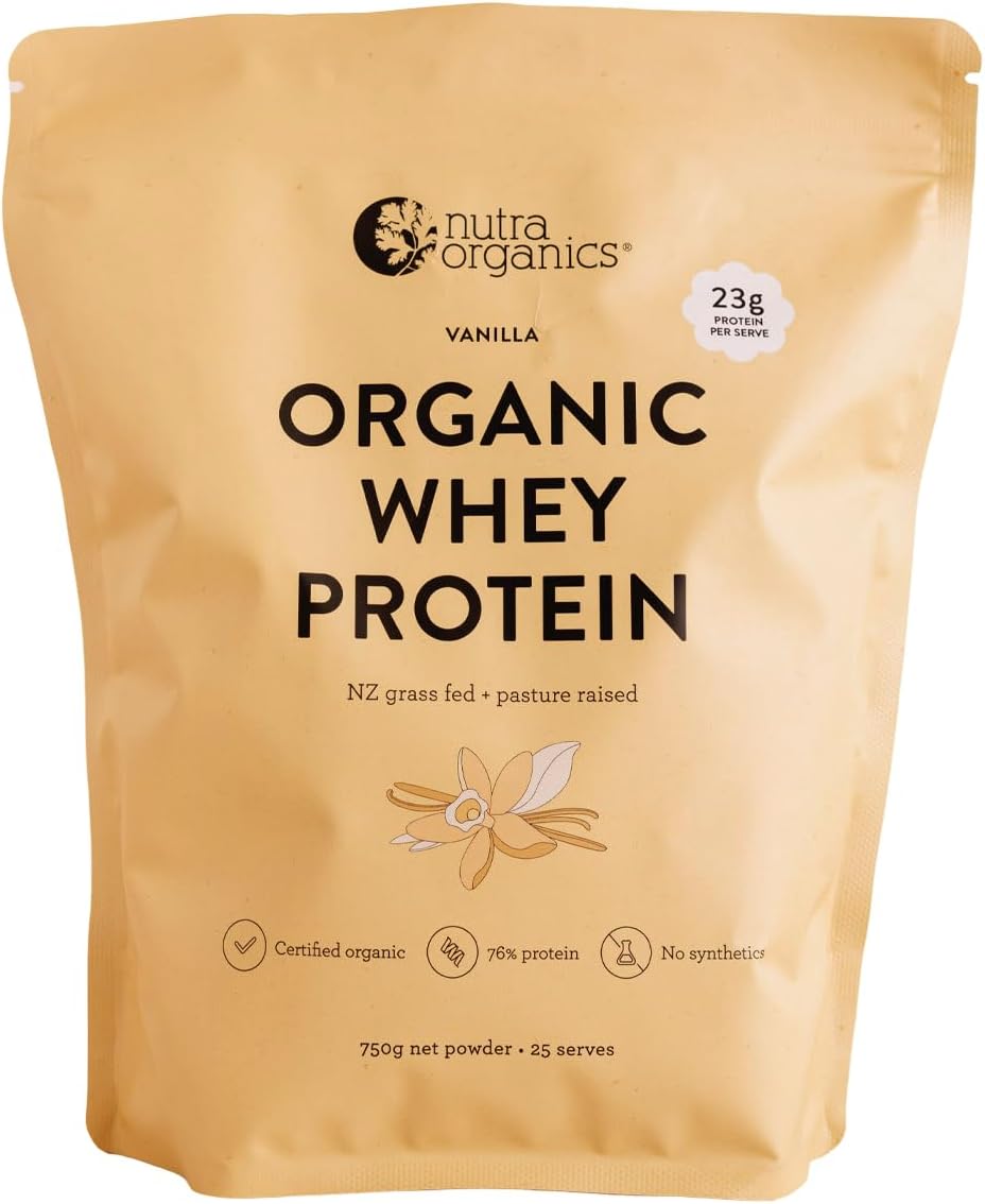 Nutra Organics Organic Whey Protein 750g