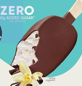 Dipped Coconut Vanilla Bean Ice Cream Bar