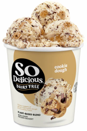 So Delicious Dairy Free Cookie Dough Ice Cream