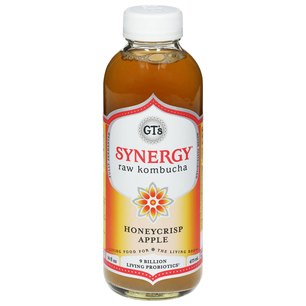 Synergy Raw Kombucha Honeycrisp Apple