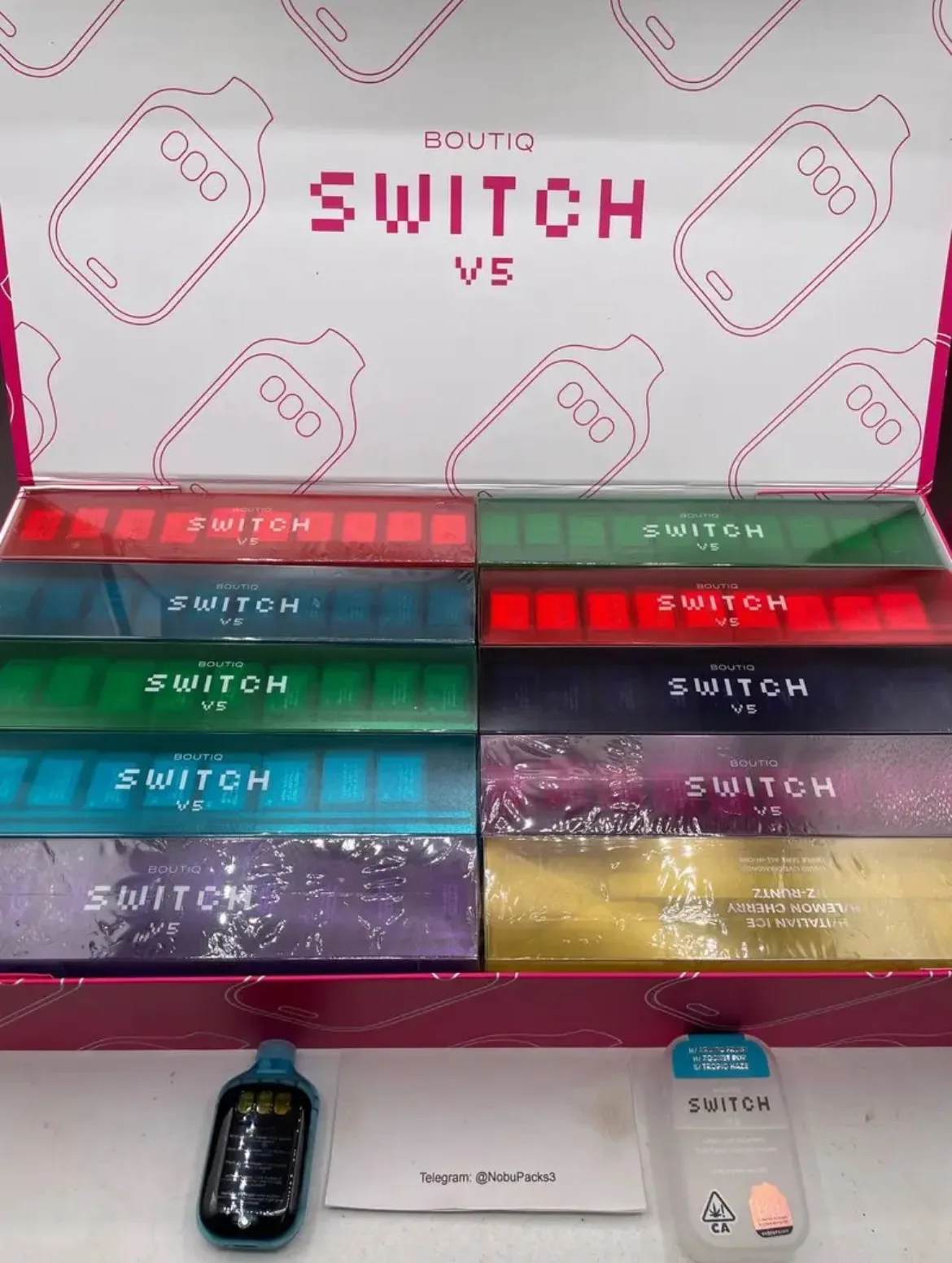 BOUTIQ SWITCH 2G DISPOSABLE AUTHENTICS (100 CT)