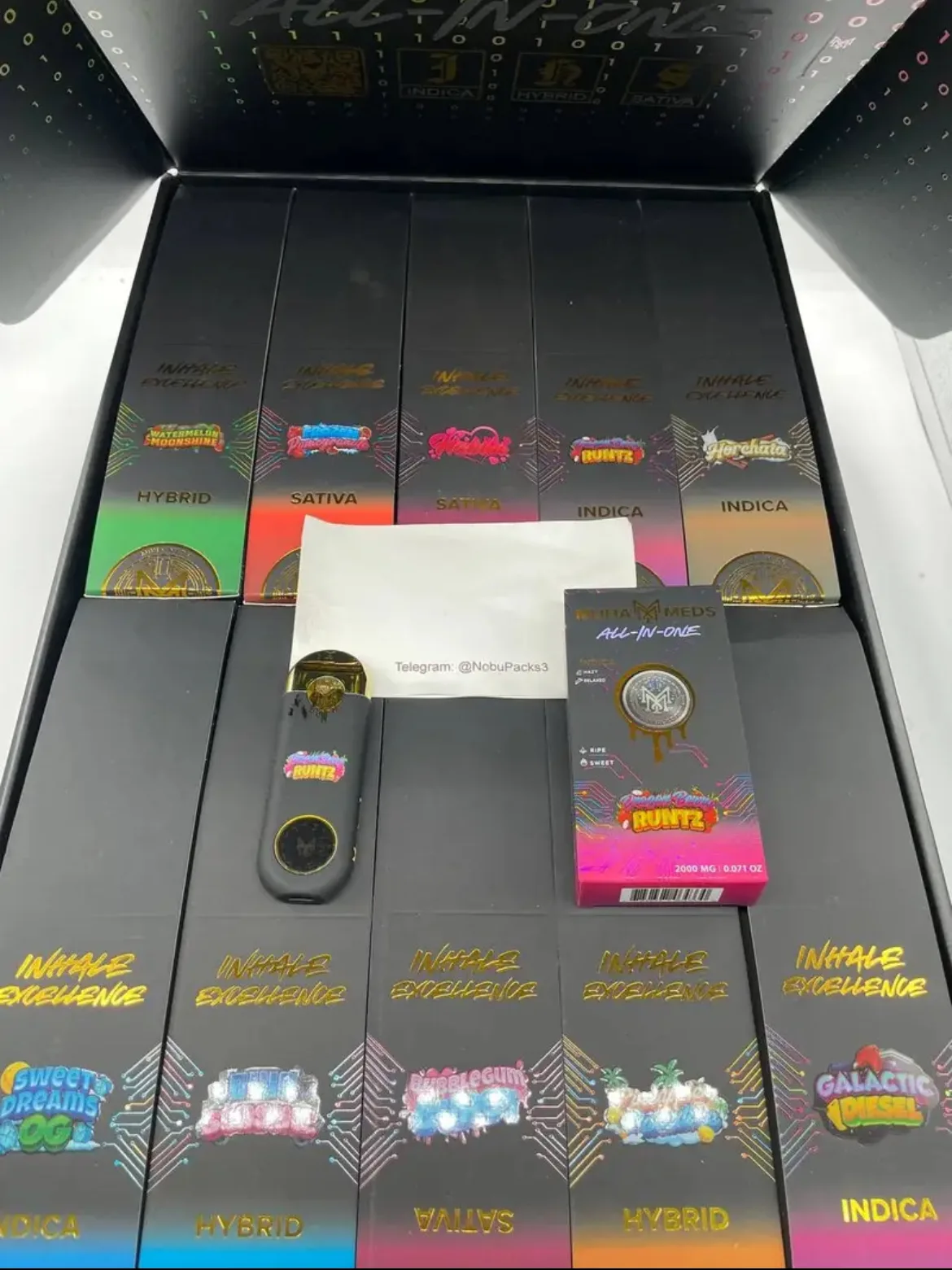 MUHAMEDS 2G DISPOSABLE AUTHENTICS (100 CT)