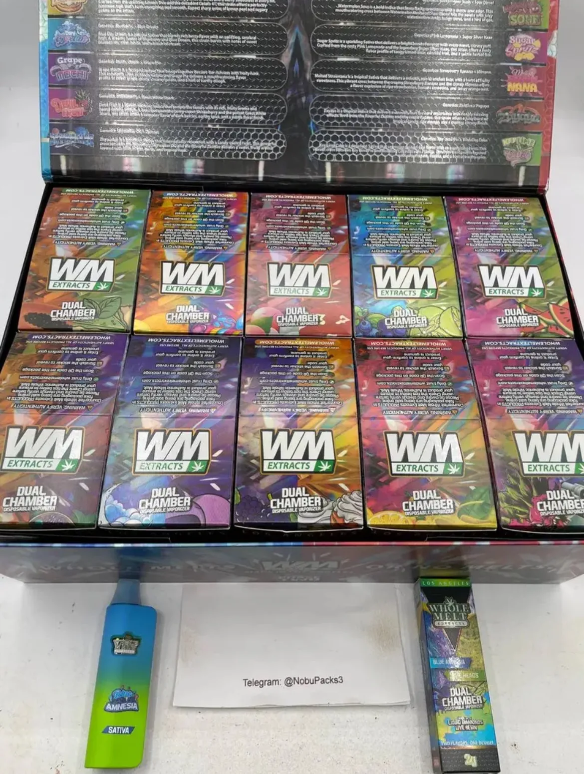 WHOLEMELTS EXTRACTS 2G DISPOSABLE AUTHENTICS (100 CT)