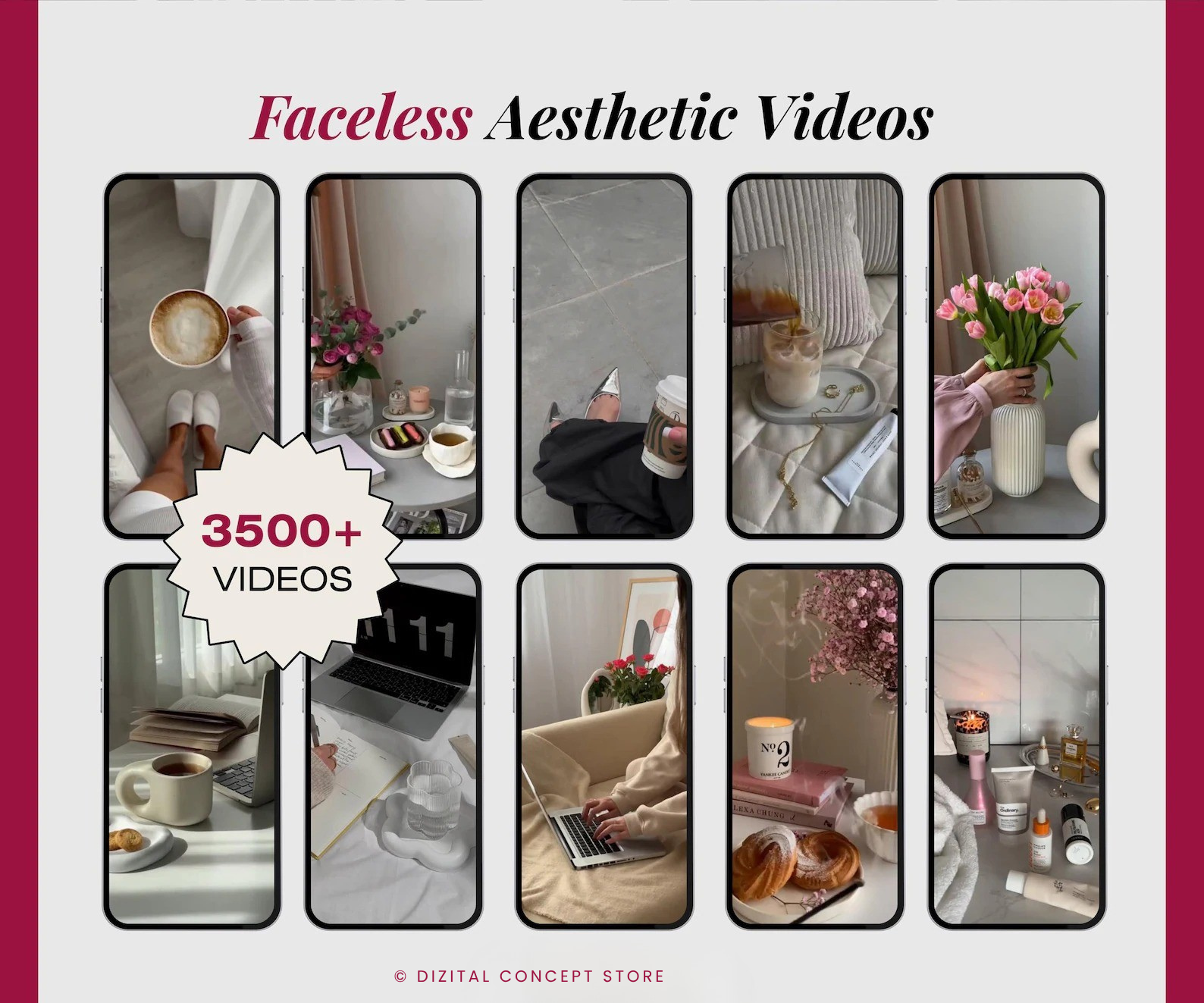 18000+ Faceless Reels Bundle for Content Creators & Online Businesses | Viral Digital Marketing Videos for Instagram, TikTok