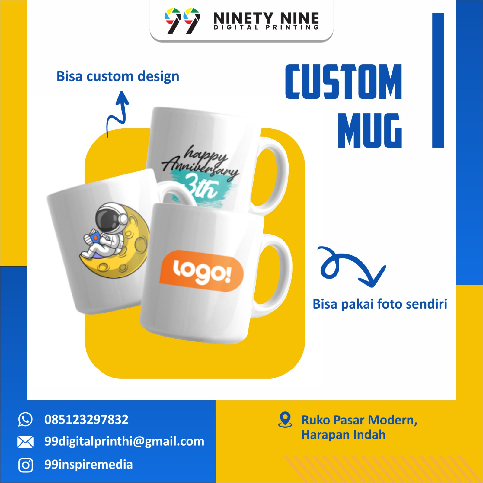 Custom Mug Booking