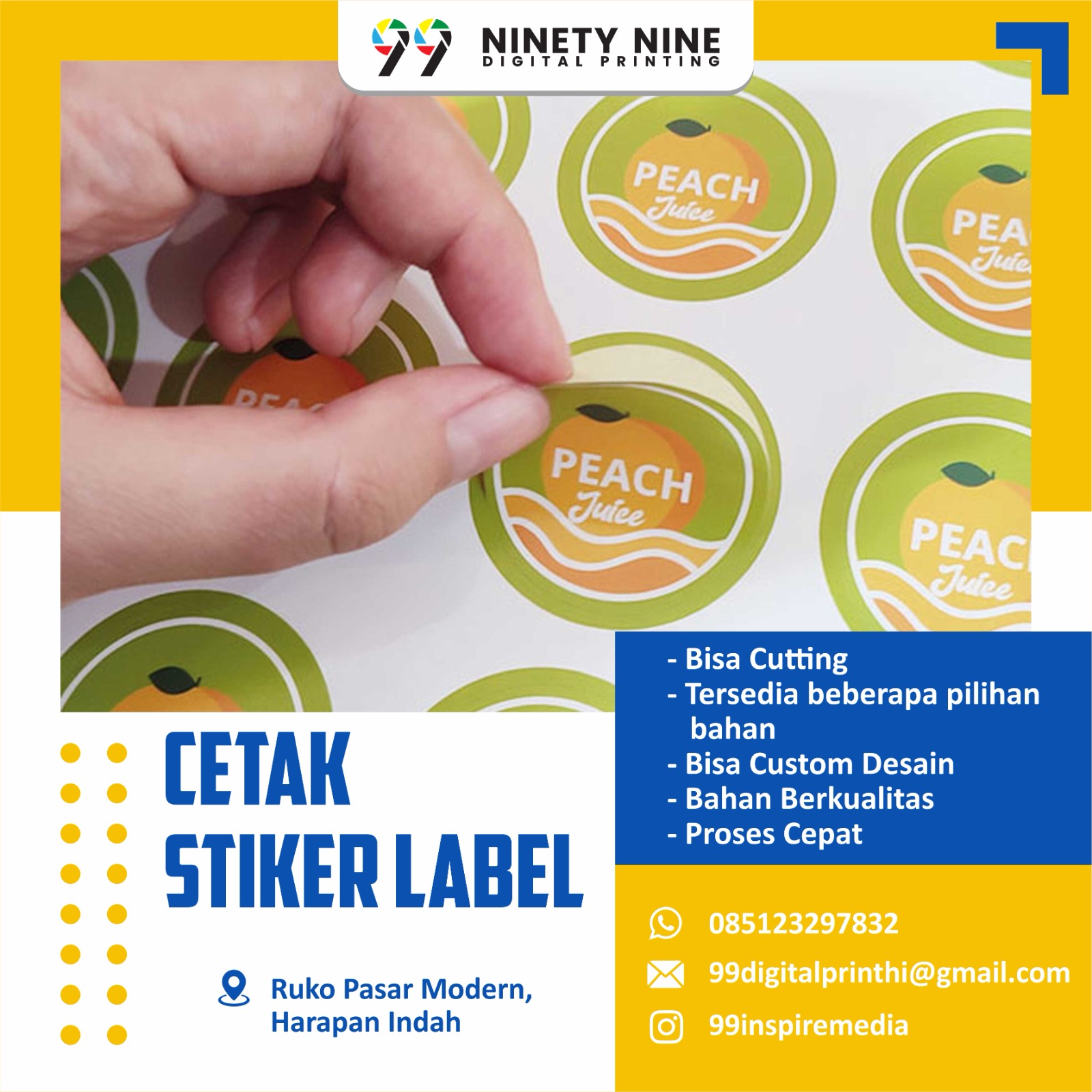 Sticker Label Printing