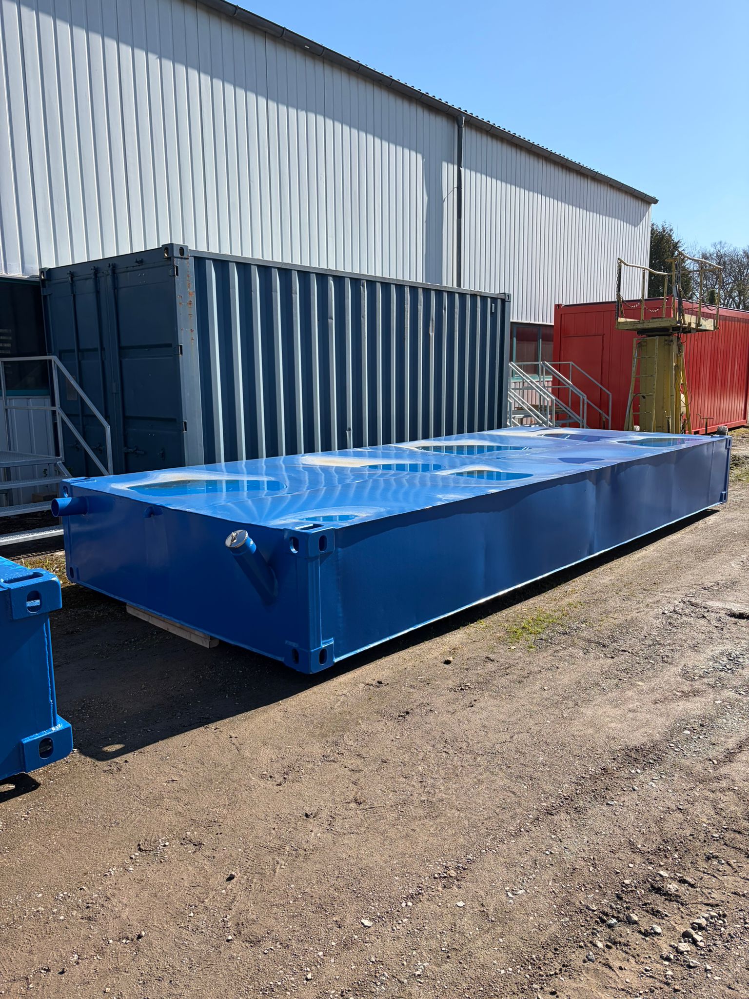 20 fuß Fäkalientank / Abwassertank / Sanitärcontainertank