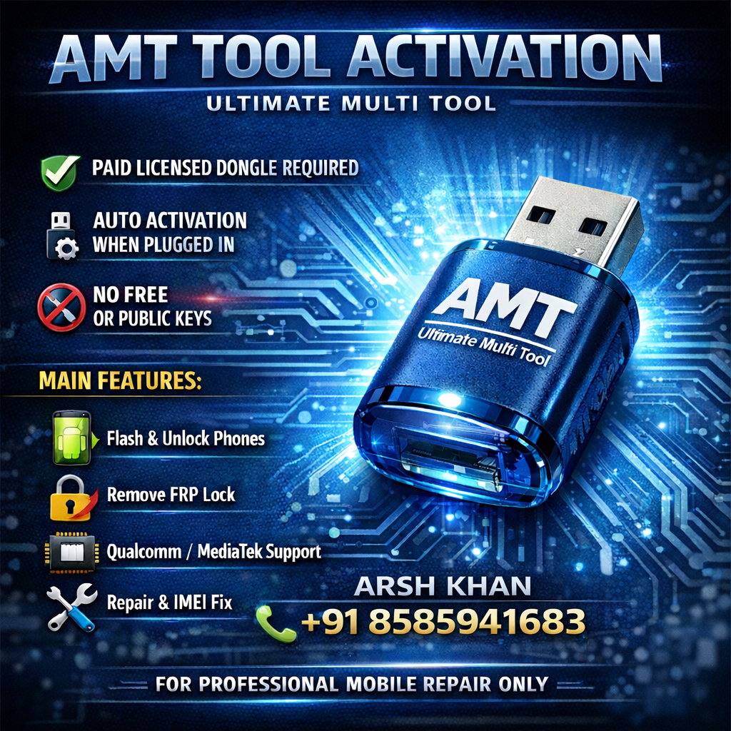 ANDROID MULTY TOOL AMT ACTIVATION AND RENEW 
