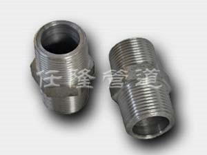 Hexagonal Double Threaded Nipple