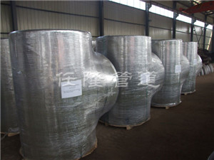 large-diameter welded tee