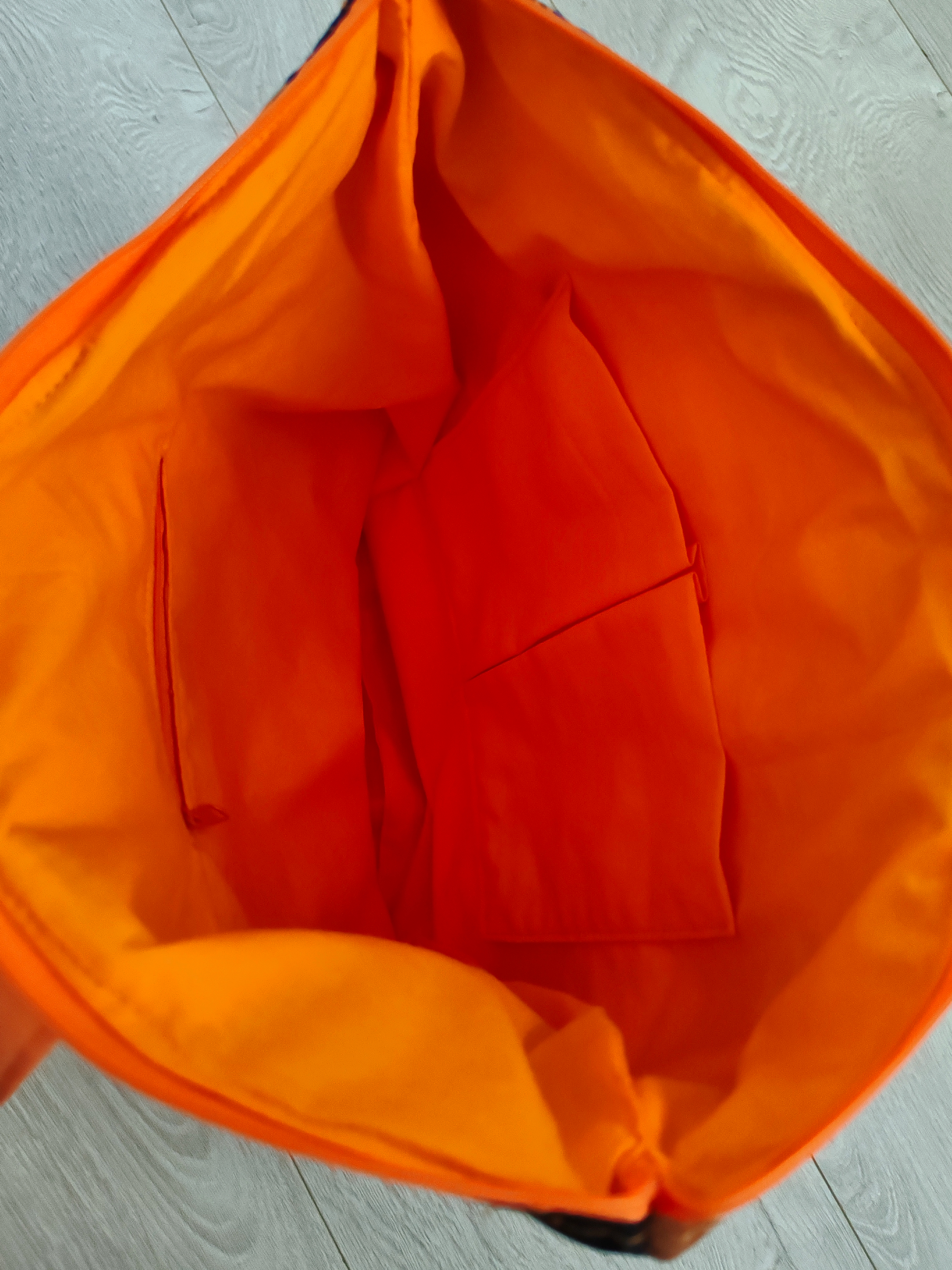 Torba codzienna zakupowa typu tote z motywem żurawii