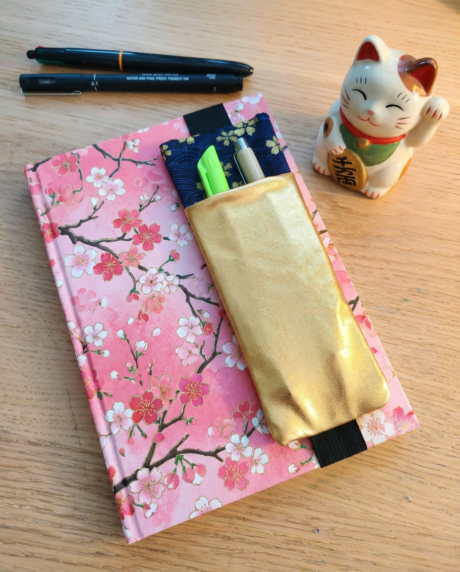 Etui na długopis do notesu A5