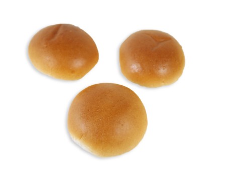 Witte ronde broodjes