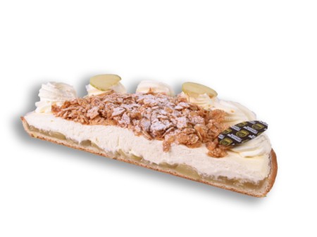 1/2 Appelcitroen vlaai 5-6 personen