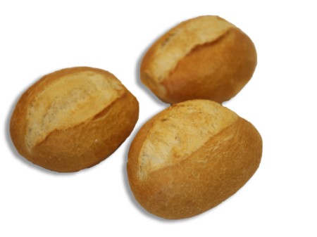 Harde witte broodjes