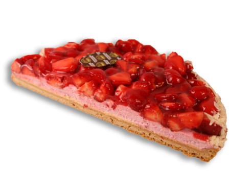 1/2 Aardbeienvlaai Puddingbodem 5-6 personen