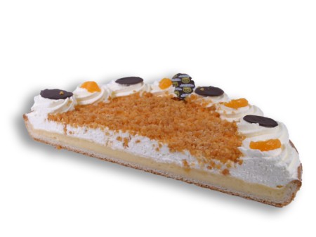 1/2 Belgische slagroom vlaai 5-6 personen