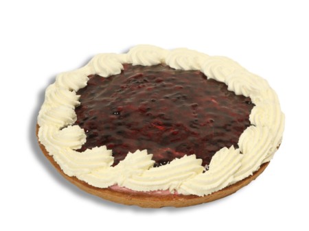 Bosvruchten Bavaroisevlaai Slagroom 10-12 personen