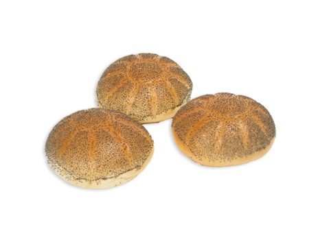 Witte broodjes maanzaad