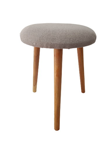 Yuvarlak Kumaş Tabure