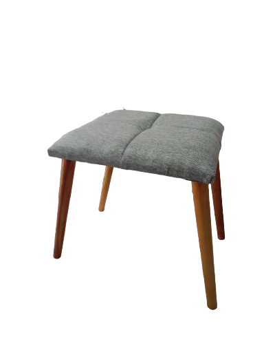 Yuvarlak Kumaş Tabure